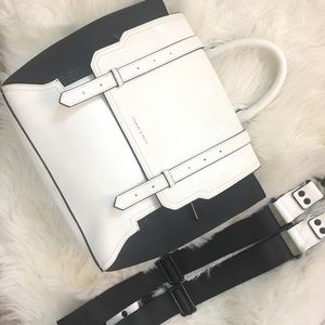 OFFICE LADY bag/backpack Black white